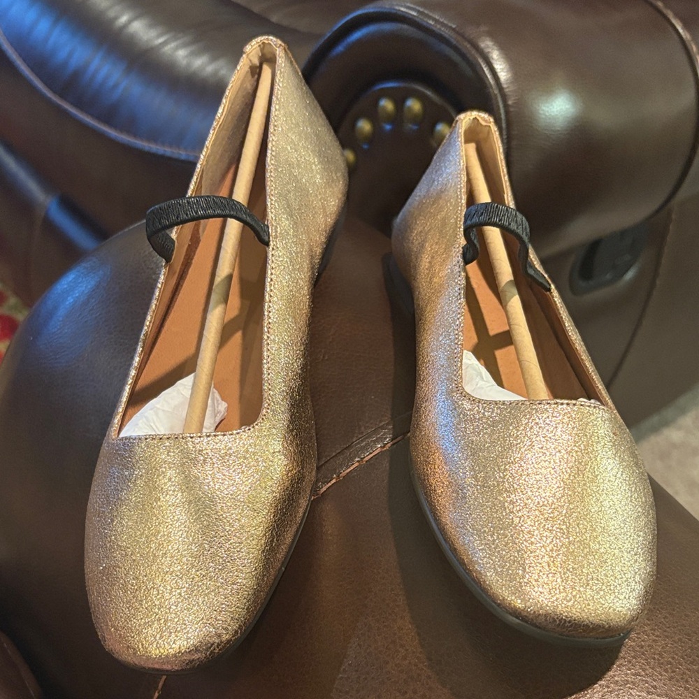Madewell Gold Women's Flats